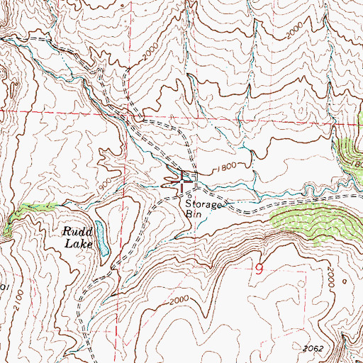 Topographic Map of Fye Draw, WA