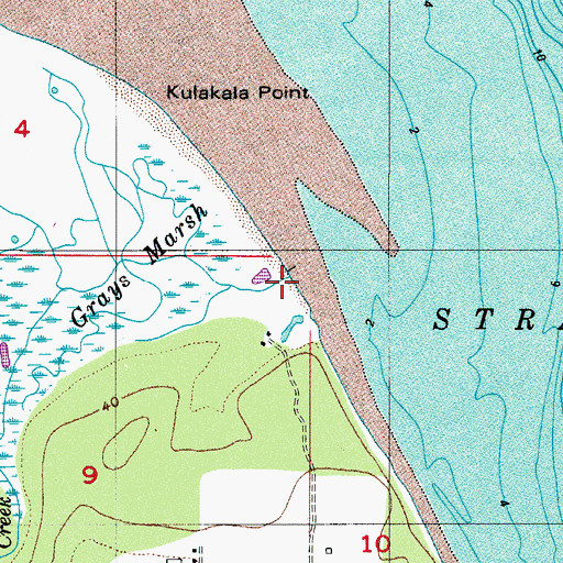 Topographic Map of Gierin Creek, WA