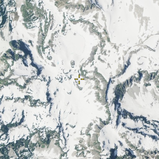 Aerial/Satellite Image of La Bohn Gap, WA