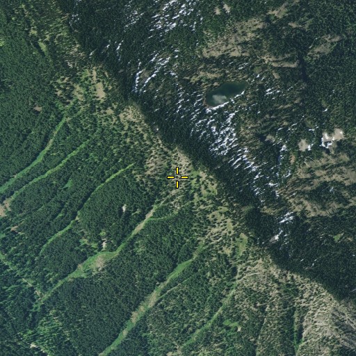 Aerial/Satellite Image of Polallie Ridge, WA