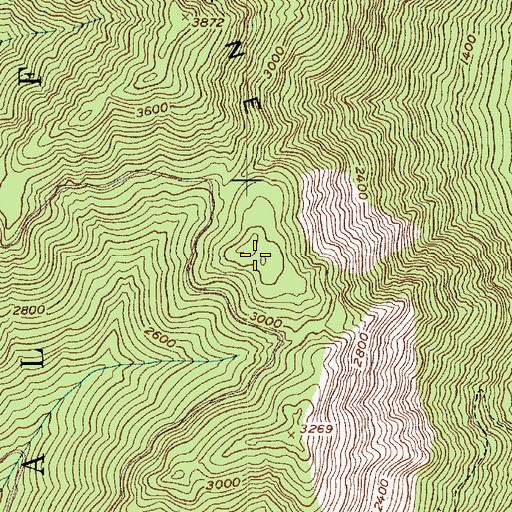 Topographic Map of Quilcene Range, WA