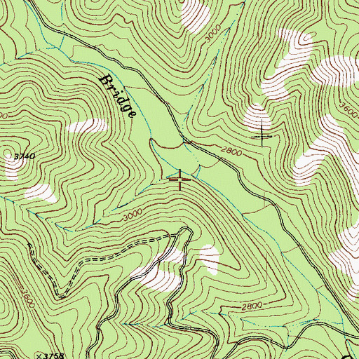Topographic Map of Sheep Creek, WA