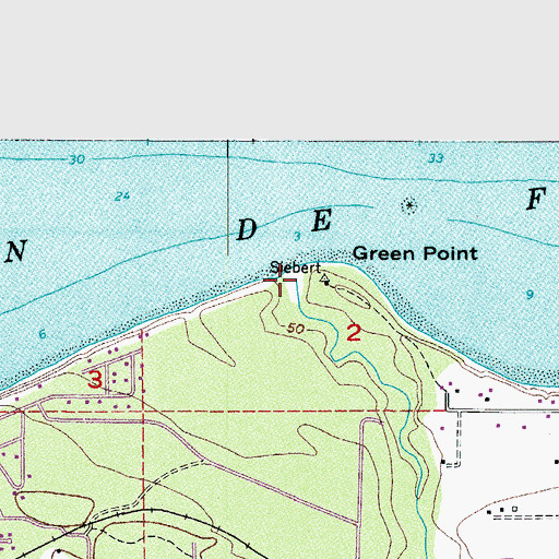 Topographic Map of Siebert Creek, WA