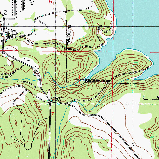Topographic Map of Stranger Creek, WA