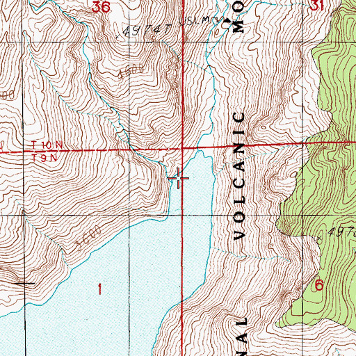 Topographic Map of Sweden Mine (historical), WA