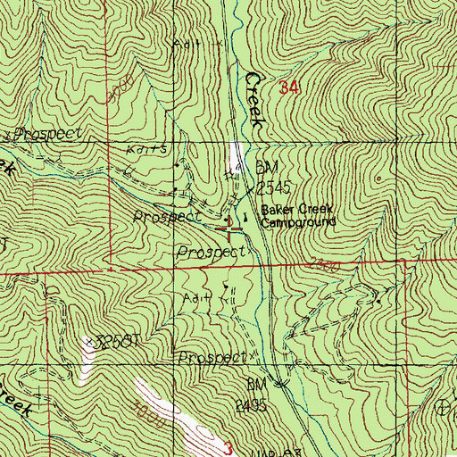 Baker Creek Campground, WA