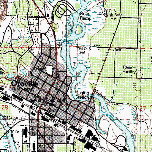 Topographic Map of Tonasket Creek, WA