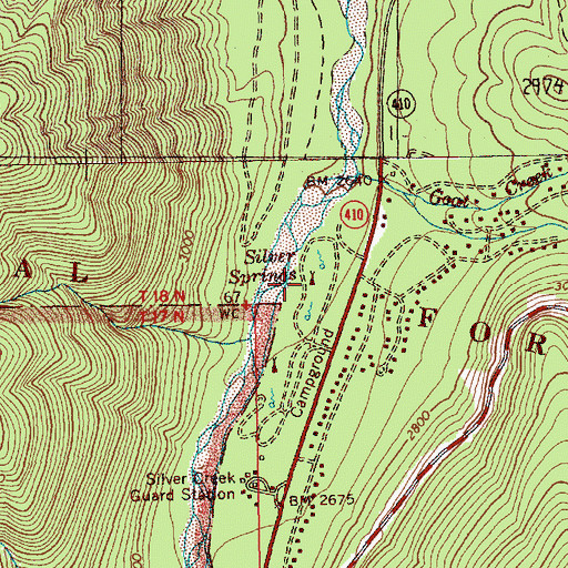Silver Springs Campground, WA