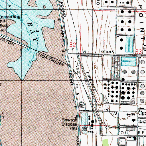 Topographic Map of Fidalgo, WA