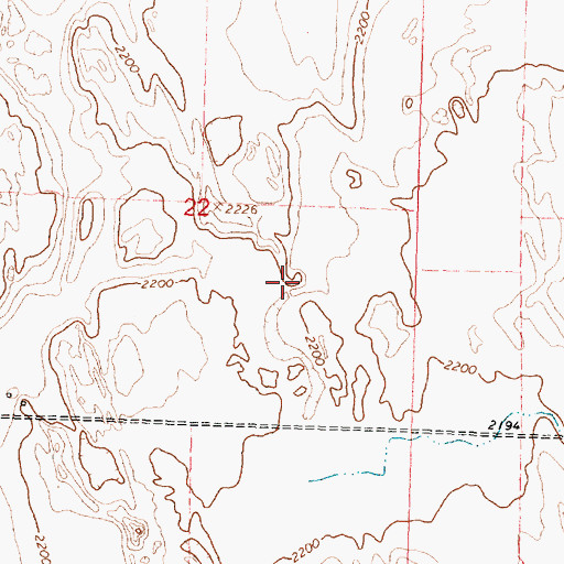 Topographic Map of Jenkins-Webley Dam, WA