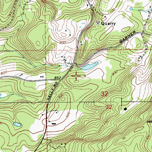 Topographic Map of Leroy Anderson Dam, WA