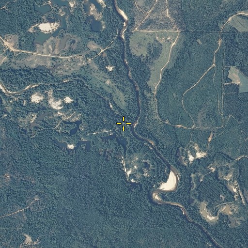 Aerial/Satellite Image of Sizemore Creek, AL