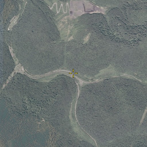 Aerial/Satellite Image of Brushy Fork, WV