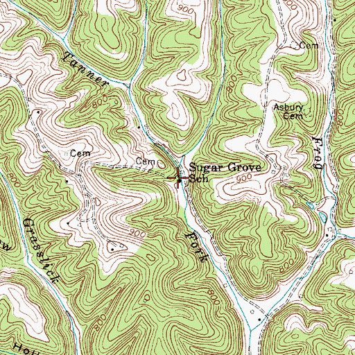 Sugar Grove School (historical), WV