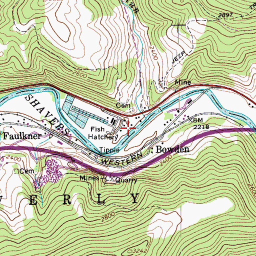 Bowden National Fish Hatchery, WV