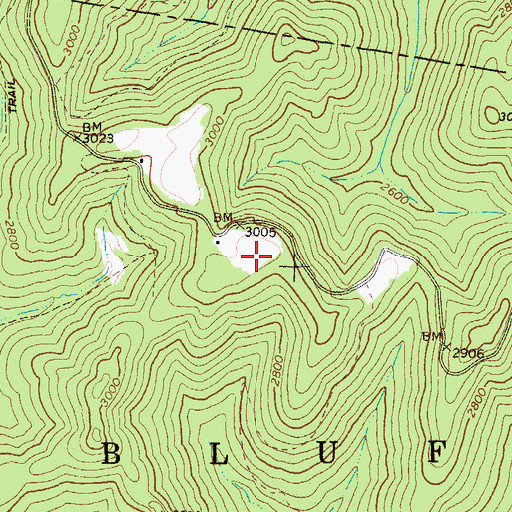 Topographic Map of Nutter School (historical), WV