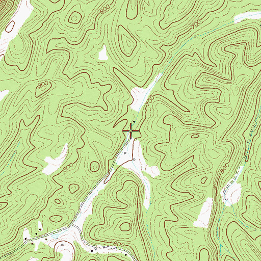 Topographic Map of Poland School (historical), WV