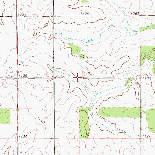 Topographic Map of Carmichael School (historical), WI