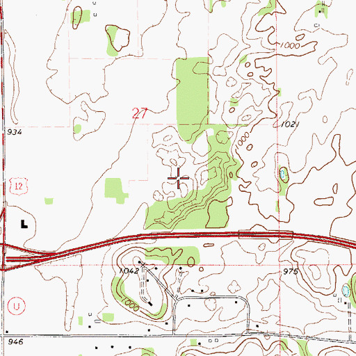 Topographic Map of WRPX-AM (Hudson), WI