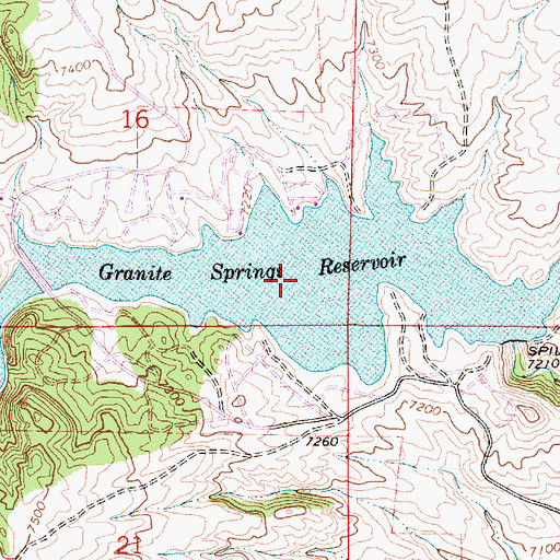 Granite Springs Reservoir, WY
