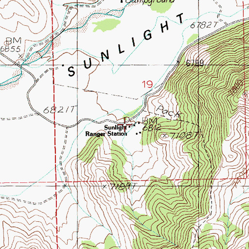 Sunlight Ranger Station, WY