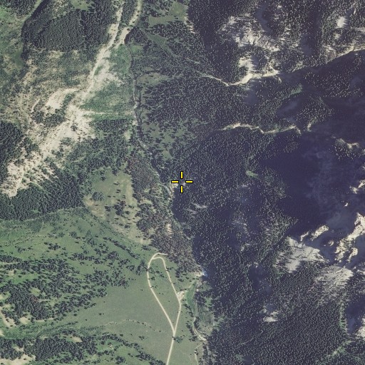 Aerial/Satellite Image of Hot Spring, WY