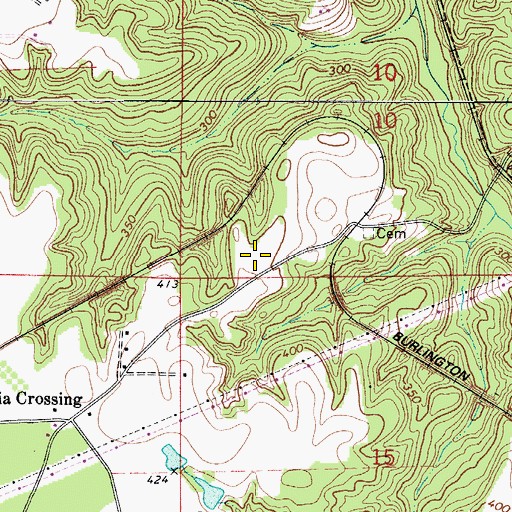 Topographic Map of NEW-AM (Monroeville), AL