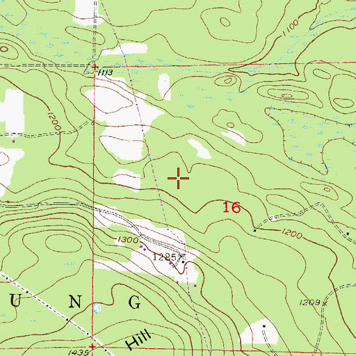 Topographic Map of Charter Township of Breitung, MI