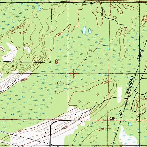 Topographic Map of Township of Wells, MI