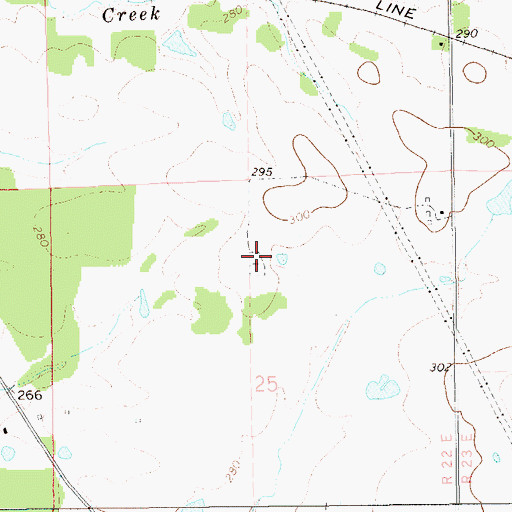 Topographic Map of Grimm Cemetery, AL