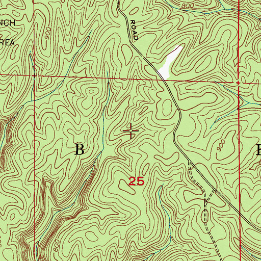 Topographic Map of Sipsey Wilderness, AL
