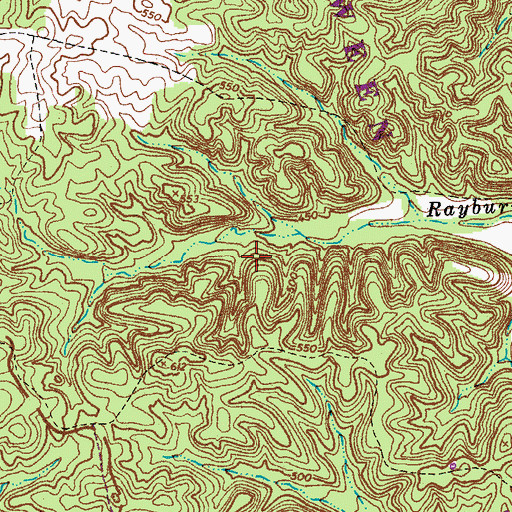 Topographic Map of Model Division (historical), TN