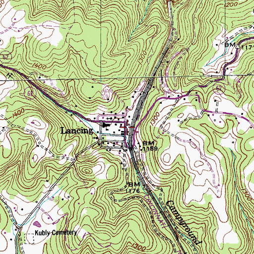 Lancing Post Office, TN