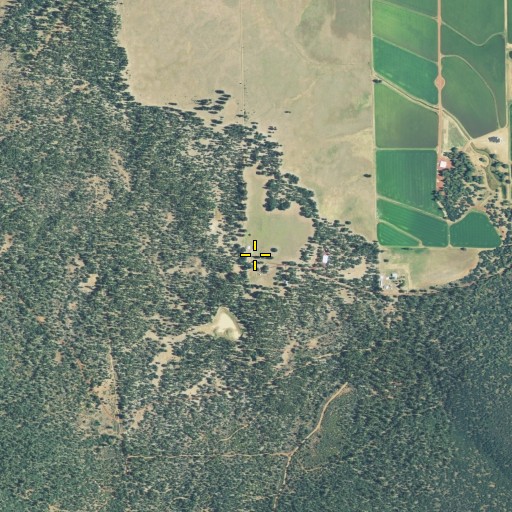 Aerial/Satellite Image of Gomez, CA