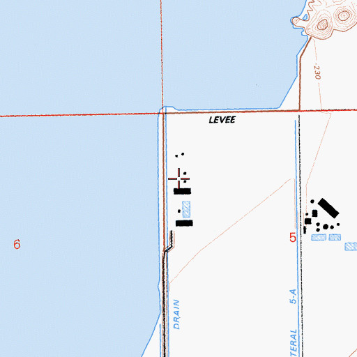 Topographic Map of SCE Salton Sea Heliport, CA