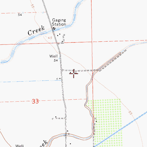 Topographic Map of Wallom Field, CA