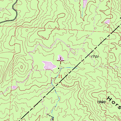 Topographic Map of Grupe Ranch Airport, CA