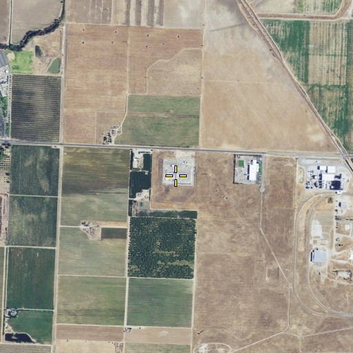 Aerial/Satellite Image of Borden Substation, CA
