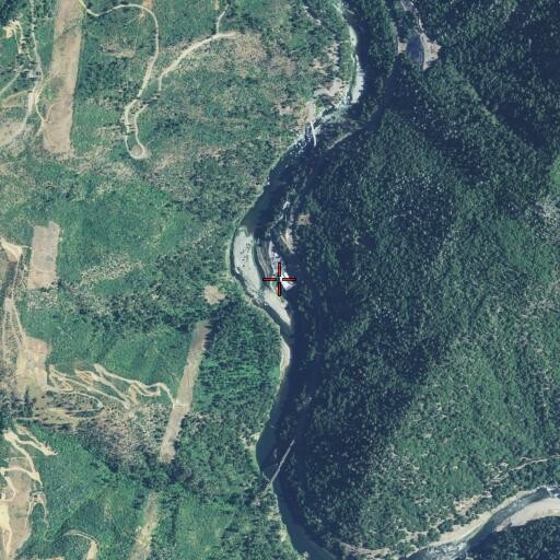 Aerial/Satellite Image of Poe Powerhouse, CA