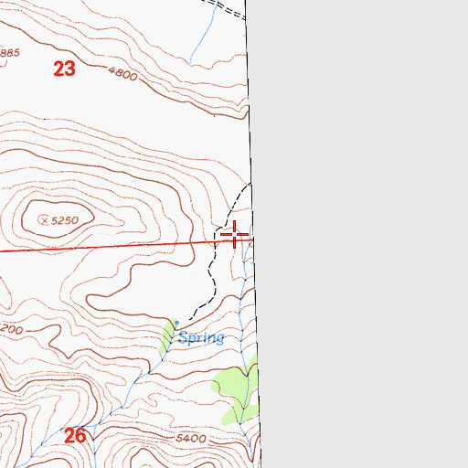 Topographic Map of Surprise Valley, CA