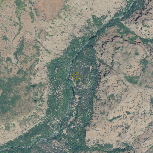 Aerial/Satellite Image of Apperson Cow Camp, CA