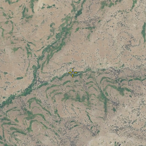 Aerial/Satellite Image of Brush Camp, CA