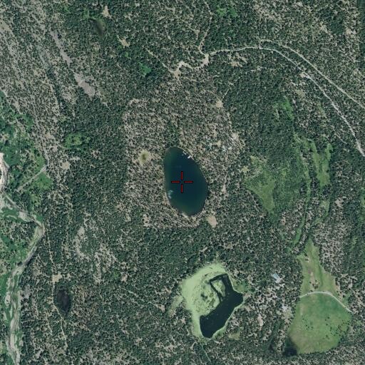 Aerial/Satellite Image of Fleischmann Lake, CA