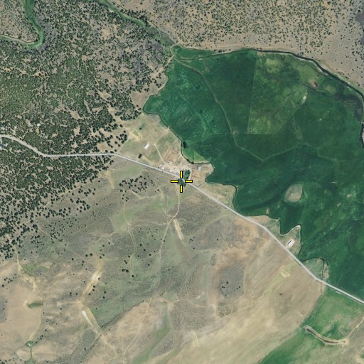 Aerial/Satellite Image of Murrers Ranch, CA