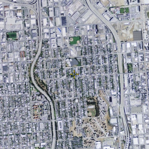 Aerial/Satellite Image of Victoria Mews, CA