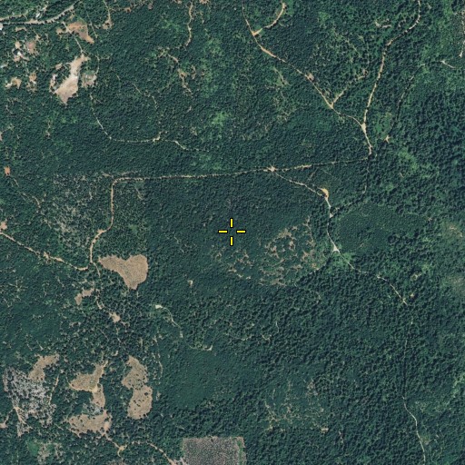 Aerial/Satellite Image of Big Hill, CA