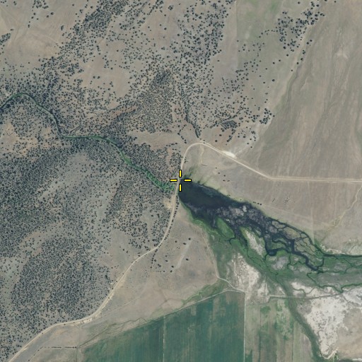 Aerial/Satellite Image of Dixie Crossing, CA