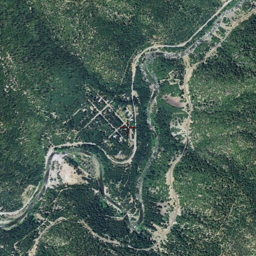 Aerial/Satellite Image of Indian Falls, CA