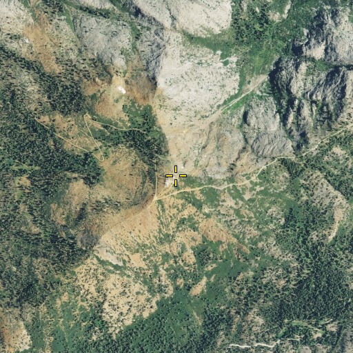 Aerial/Satellite Image of Red Mountain, CA