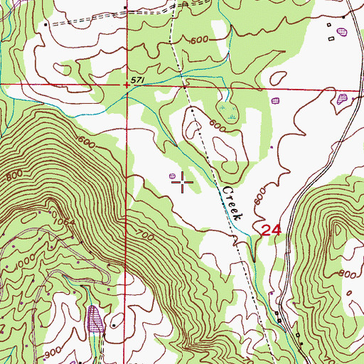 Topographic Map of Hayden Division, AL
